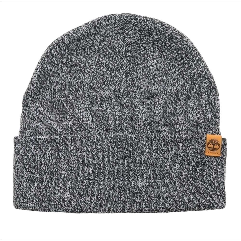 Timberland marled black beanie / winter hat